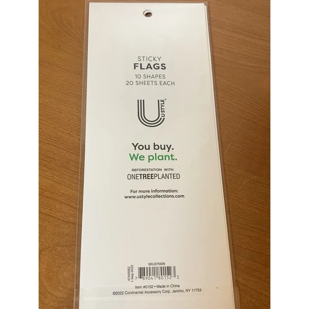 U Style Journal Stickers (379 PCs) And Sticky Flags (200 PCs)